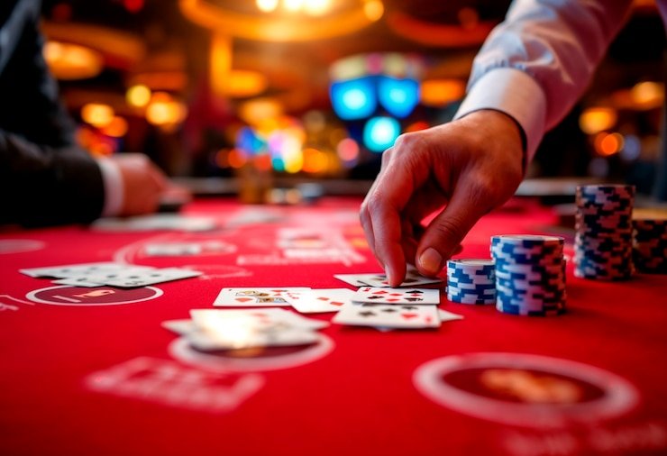 Antarmuka permainan Blackjack Allbet di optiktoto